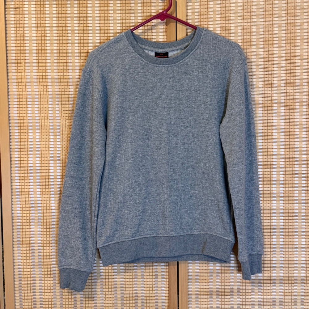Jared Lang After Hours Gray Camo Elbow Patch Sweatshirt Mens Medium athletic